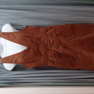 Corduroy dress small